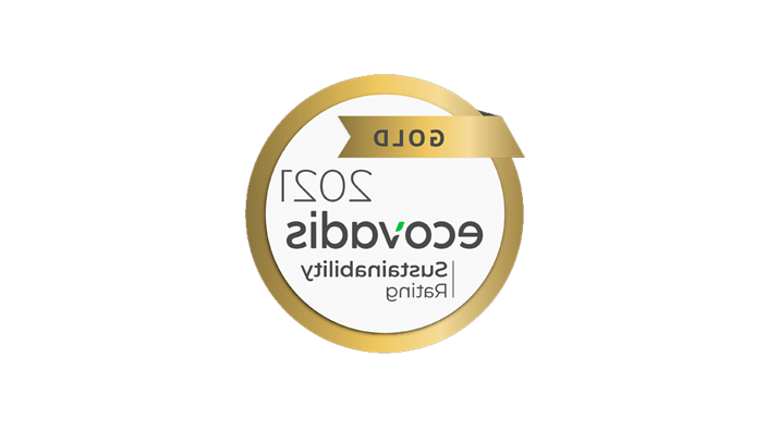 2021年Ecovadis可持续发展评级金徽章